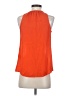 Joie 100% Silk Orange Sleeveless Silk Top Size XS - photo 2