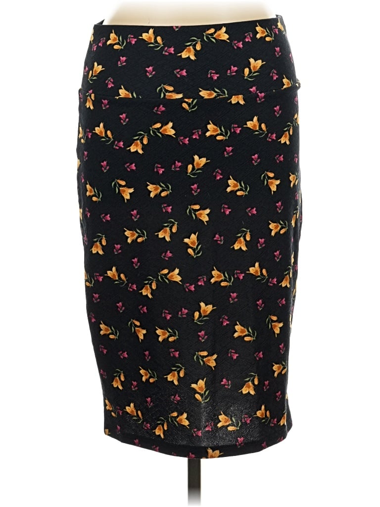 Pre-owned Lularoe Casual Skirt In Black