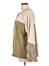 Unbranded Tan Long Sleeve Blouse Size L - photo 5