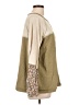 Unbranded Tan Long Sleeve Blouse Size L - photo 4