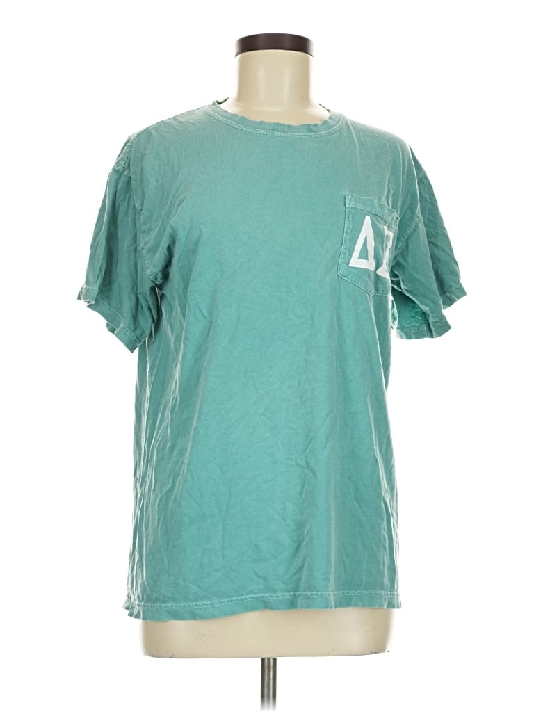 Pre-owned Comfort Colors Short Sleeve T-shirt In Teal