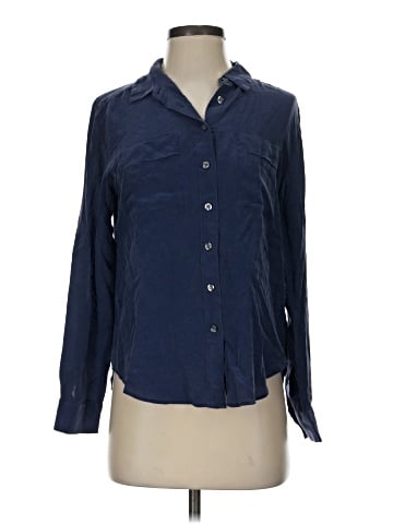 Ann Taylor Long Sleeve Button-Down Shirt (view 1)