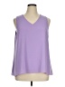 C established 1946 Purple Sleeveless Blouse Size XL - photo 1