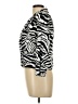 NY Invasion Animal Print Ivory Blazer Size L - photo 5