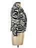 NY Invasion Animal Print Ivory Blazer Size L - photo 4