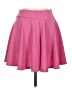 Urban Coco Solid Pink Casual Skirt Size M - photo 1