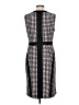 Donna Morgan Houndstooth Black Cocktail Dress Size 12 - photo 2
