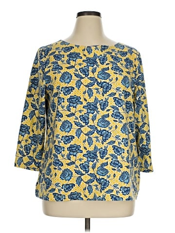 Talbots Outlet 3/4 Sleeve Blouse (view 1)