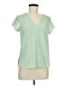 H&M Green Short Sleeve Blouse Size 8 - photo 1