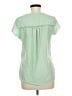 H&M Green Short Sleeve Blouse Size 8 - photo 2