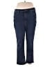 NYDJ Solid Blue Jeans Size 18 - photo 1
