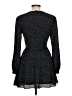 Glamorous 100% Polyester Polka Dots Black Casual Dress Size 10 Petite - photo 2