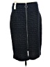 Maeve Tweed Gray Blue Formal Skirt Size Med Petite - photo 2