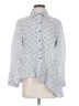 River Island Print Gray Long Sleeve Blouse Size XS - photo 1
