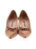 Manolo Blahnik Tan Suede Kitten Heels Size EU 37 1/2 - photo 2