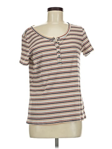 American Eagle Outfitters Short Sleeve Henley (view 1)