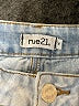rue21 100% Cotton Color Block Blue Jeans Size 8 - photo 7