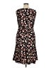 Talbots Print Black Cocktail Dress Size 14 - photo 2