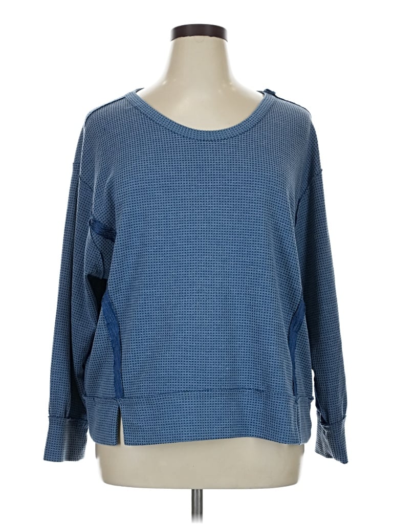Pre-owned Andree By Unit Pullover Sweater In Blue