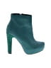 Allegra K Teal Green Ankle Boots Size 7 - photo 1