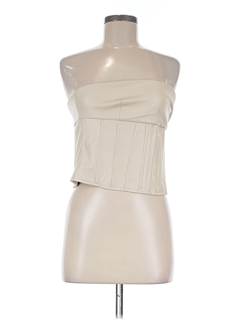 Pre-owned Superdown Sleeveless Blouse In Ivory