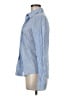 Theory Stripes Blue Long Sleeve Button-Down Shirt Size M - photo 5