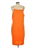 Janette Plus Solid Orange Casual Dress Size L (estimated) - photo 2