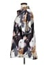 Assorted Brands 100% Polyester Print Gray Short Sleeve Blouse Size XL - photo 5