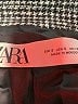Zara Houndstooth Gray Blazer Size S - photo 6