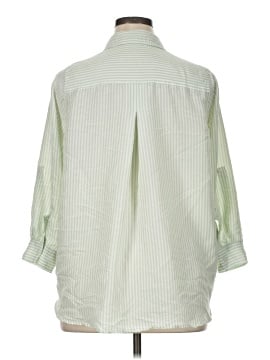 Velvet Heart 3/4 Sleeve Button-Down Shirt (view 2)