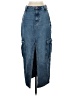 Love, Fire 100% Cotton Blue Denim Skirt Size 5 - photo 1
