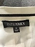 Intermix Stripes Ivory Shorts Size 6 - photo 3