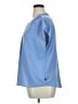Banana Republic 100% Polyester Blue Short Sleeve Blouse Size XL - photo 5