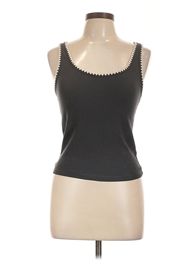Pre-owned Old Navy Tank Top Gray Strapless Neckline Tops