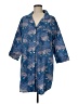 Printfresh 100% Cotton Paisley Blue Kimono Size M - photo 1