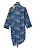 Printfresh 100% Cotton Paisley Blue Kimono Size M - photo 2
