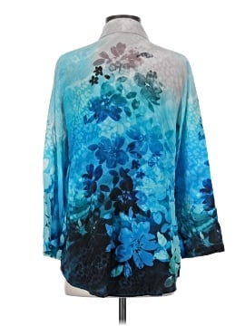 Soft Surroundings 3/4 Sleeve Silk Top (view 2)