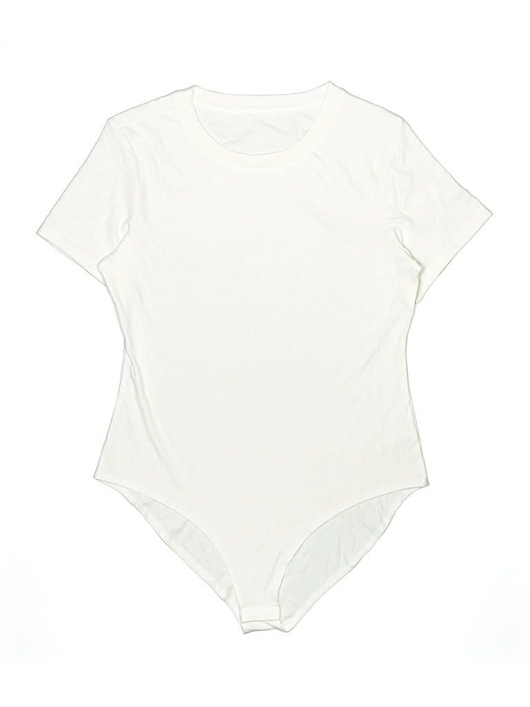 Pre-owned Unbranded Bodysuit In Ivory