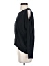 Attention Solid Black Pullover Sweater Size S - photo 5