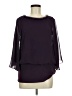Assorted Brands Purple Long Sleeve Blouse Size M - photo 1