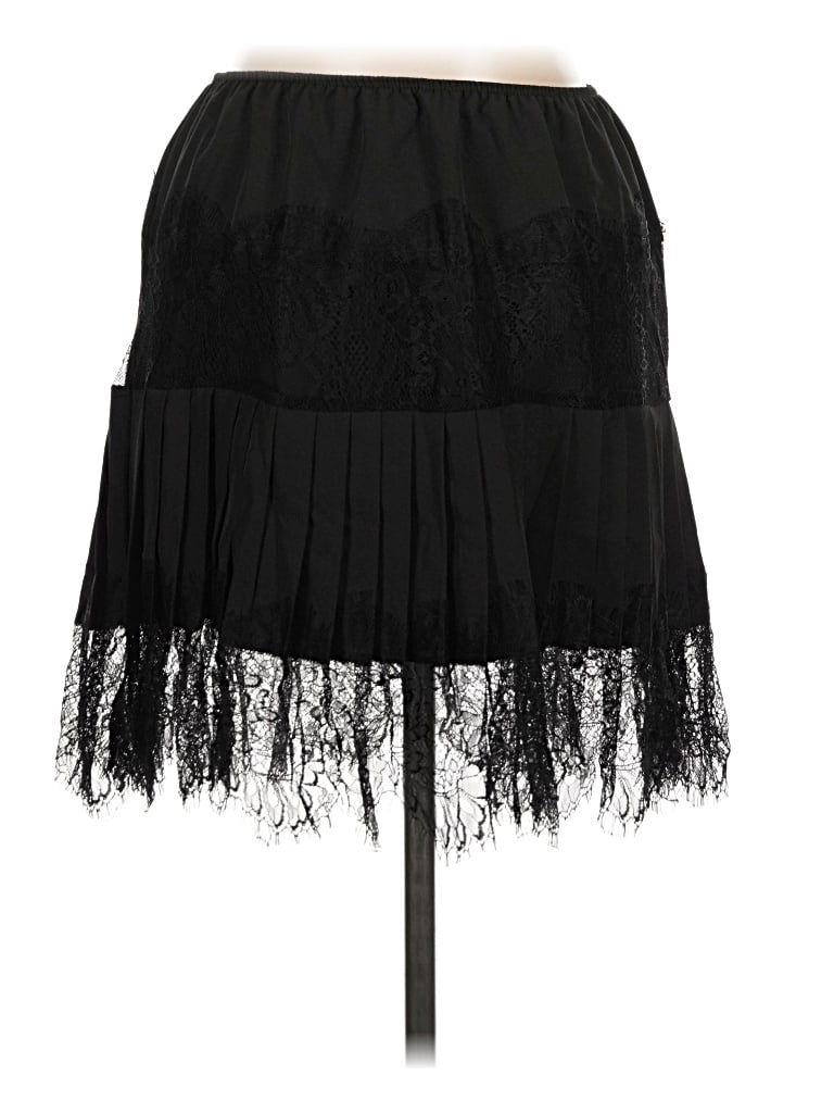 Pre-owned Unbranded Formal Skirt In Black