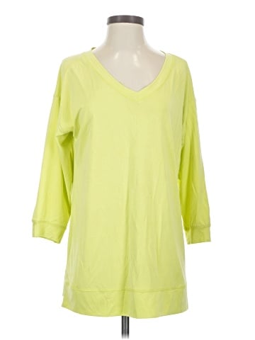 Zenergy by Chico's 3/4 Sleeve T-Shirt (view 1)