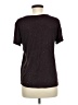 Nine West Burgundy Short Sleeve Top Size M - photo 2