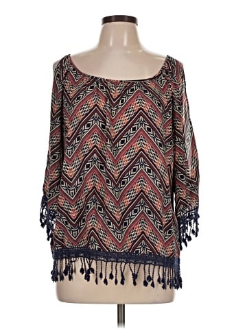 Moa Moa 3/4 Sleeve Blouse (view 1)