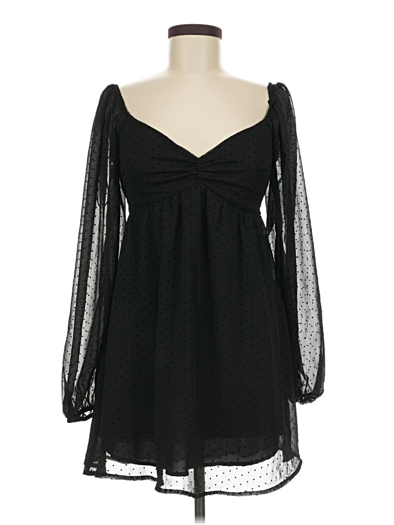 Pre-owned Mi Ami Cocktail Dress In Black