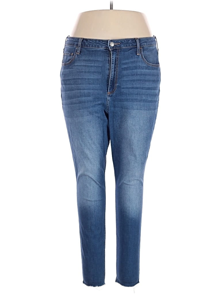 Pre-owned Hollister Jeans In Blue