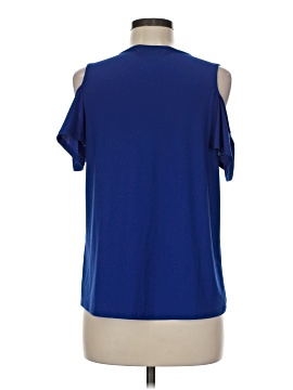 INC International Concepts Short Sleeve Blouse (view 2)