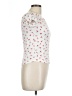 Lily Bleu Floral White Short Sleeve T-Shirt Size L - photo 4