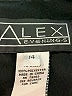 Alex Evenings 100% Polyester Black Cocktail Dress Size 14 - photo 7