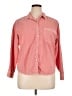 Universal Thread Pink Long Sleeve Button-Down Shirt Size XL - photo 1